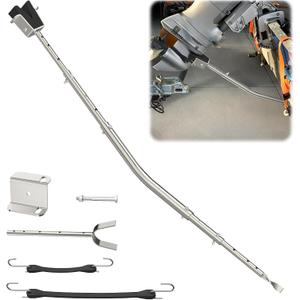 Adjustable Boat Transom Saver  Heavy-Duty Outboard Motor Support, Fits 28" to 59", Protects Transom & Motor Up to 150 HP