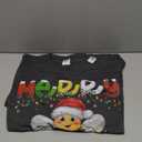 Xmas Lighting Santa Hat Bee Merry Christmas T-Shirt