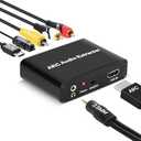 Aodafy HDMI ARC Audio Extractor, HDMI ARC to Optical RCA Audio Adapter, for TV to Sound bar Sound System Speaker Amplifier
