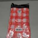 misaya 4 Packs Buffalo Disposable Table Cloth, 54 x 108 Inch Waterproof Plastic Tablecloth, Rectangle Red and White Checkered Table Covers for Picnic, Birthday, 4th of July Party