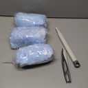 30 Count Heavy Duty Duster Refills with 3 ft Extendable Handle Starter Kit, Compatible with Swiffer Disposable Microfiber Feather Dusters for Cleaning Home