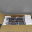 LP&NO.1 Record Player Turntable with Built-in Speakers and USB Play&Recording Belt-Driven Vintage Phonograph Record Player 3 Speed for Entertainment and Home DecorationMahogany Wood