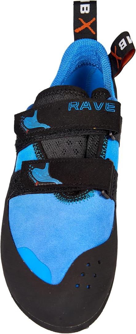 Climb X Rave Strap Climbing Shoe 2019 (10.5, French Blue)