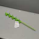 3"x24" Heavy Duty Auger Drill Bit for High-Torque Drill  One-Piece Carbon Steel Earth Auger for Deep Tree Planting, Fence Post Holes  Handles Hard Clay & Compacted Soil, Green