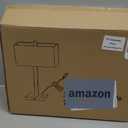 21" Set of 2 Touch Control Table Lamps with 2 USB & AC Outlets, 3-Way Dimmable Modern Nightstand Lamps for Bedroom Living Room Office Reading, White Shade Bedside Lamps, 5000K LED Bulbs Included. (White Linen & Brushed Nickel(Base)-5000K)