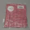 ANRABESS Boxer Shorts for Women Gingham Pajama 2025 Summer Casual Lounge Sleep Plaid Shorts Y2K Beach Bottoms (XX-Large, Red White Plaid)