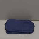 SPACEMATE Pencil Case Pouch Box Bag School Supplies Girls Boys Kids, Cute Preppy Stuff Large Big Capacity Aesthetic Pen Organizer, Back to College Stationary, Midnight Blue, Heavy Duty Canvas, 1800ml