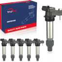 Ignition Coil Pack Set of 6, UF569 Ignition Coil for for GMC Acadia for Buick Enclave for Chevy Traverse Impala Camaro Equinox for Cadillac SRX CTS for Suzuki XL7 for Saturn Vue 3.6L 3.0L 3.2L
