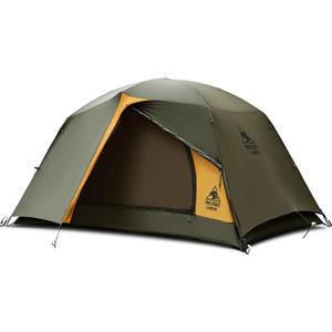 OneTigris Stella 4 Season Camping Tent Backpacking 2 Person Waterproof Lightweight Easy Setup Instant 3000mm Waterproof Rating Outdoor Hiking Tent
