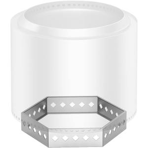 Fire Pit Stand for Solo Stove Bonfire 19.5", Hexagon Bonfire Stoves Support Stand, 304 Stainless Steel Fire Pit Accessories for Solo Stove, Stand Use on Other Fireplace Camping Accessories