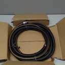 Giraffe Tools Garden Hose 20ft x 5/8", Custom Length, Heavy Duty, No Kink, Flexible, Rubber Garden Hose, Leakproof Water Hose with Male to Female Fittings, 600 Burst PSI