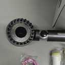 Filtered Shower Head with Handheld - High Pressure 3 Spray Modes Showerhead with Filters, 12 Replaceable Water Softener Filters for Hard Water | Ion Shower Drops Head with 75" Anti-Burst Hose (Gray)