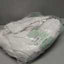 Bedsure Luxury Hotel Duvet Cover Queen Size, 100% White Cotton Rope Weave Bedding Set, Includes 1 Duvet Cover 90x90 Inches with Hidden Zipper & 2 Pillow Shams, Comforter Sold Separately