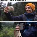 IMCHEN for iPhone 16 Pro Max Case - Magnetic 360 Rotatable Ring Stand, Metal Heavy-Duty Protection, Desert