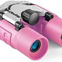 Obuby Real Binoculars for Kids Gifts for 3-12 Years Boys Girls 8x21 High-Resolution Optics Compact Toy Binocular for Bird Watching,Travel, Camping