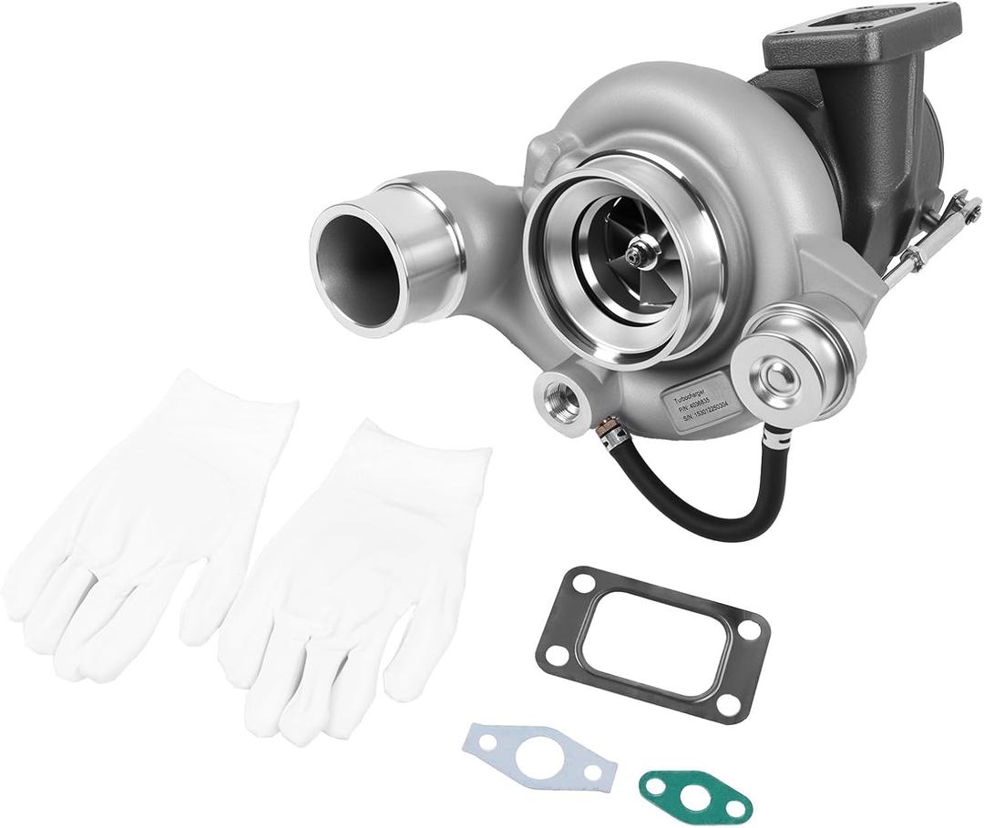 Turbocharger Kit for 2004-2007 Dodge Ram 2500 3500 Cummins 5.9L 24V Holset HE351CW Direct Replacement for OE 4043600 4037001 Tougher Boost