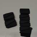 kure.fit Weighted Bangles | Adjustable Wrist and Ankle Weights for Women 2LB Each (Set of 2) | Ankle Weights for Yoga, Pilates & Walking | Leg & Arm Weights for Men | Home & Gym Workouts | Black