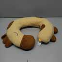 Dog Pillow - Soft Neck Pillow for Dogs, Washable Dog Calming Pillows for Better Sleep, Reduces Anxiety, Gift for Medium/Large Dogs and Cats (Yellow)