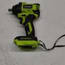 Cordless Impact Wrench, 406Ft-lbs (550N.m) Brushless 1/2 inch, 2800RPM High Torque Impact Gun, 2x 4.0Ah Battery, Charger, 4 Sockets, Electric Impact Wrench for Car Home