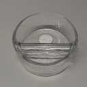 2.5×6" Glass Olive Bowl