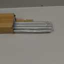 Curtain Rods for Windows 36 to 60 inch, 5/8" Blackout Wrap Around Curtain Rod Telescoping Adjustable for Sliding Door Bedroom Kitchen RV, Silver Gray(32"-63")