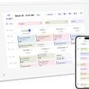Ekasoco 10.1 Inch Digital Calendar,IPS HD Touchscreen Interactive Display,Smart Family Planner,Smart Calendar for Seamless Scheduling,Digital Picture Frame for Displaying Photos/Videos