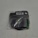 Aleumdr Women's Waistband Layered Swimdress Ruffle Swim Skirt Swimsuit Bottom (Large, Black)