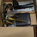 Veise Keypad Door Lock with Handle, Keyless Entry for Front Door & Bedroom, Electronic Lock with Code, Auto-Locking, Easy Installation, Passage Mode, Matte Black