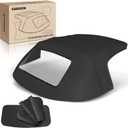 A-Premium Black Convertible Soft Top with Plastic Window Compatible with Mazda Miata 1990-2005 Convertible MA011332 MA13PC