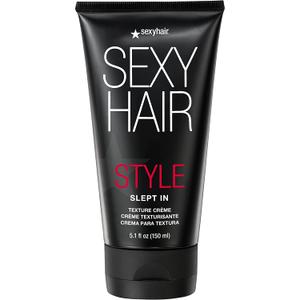 SexyHair Style Slept In Texture Cream | Soft Texture and Control | Lightweight and Adds Shine | Washes Out Easily (1 Ounce (Pack of 1))