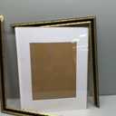 Yaetm 16x20 Vintage Picture Frame, Ornate Antique Gold 16x20 Frame for Wall, White Mat for 11x14 Photos, 1.4-inch Wide Molding - Portrait or Landscape - Wall Mount for Home (Black/Gold, Single)