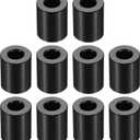 PATIKIL M6 Aluminum Spacers, 10 Pcs Metal Spacer Aluminum M6 x 1/2" OD x 3/4" L Aluminum Spacer Screw Standoff Round for 1/4" or M6 Screw Bolts