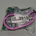 Martingale No Pull Dog Collar for Large Medium Small Dogs, Heavy Duty Nylon Reflective Adjustable Anti Pull Slip Collar with Buckle for Training Walking M Hot Pink (M (15"-23" Neck, 1.5" Wide))