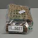 HERCOCCI Bearded Dragon Tank Accessories, Large Reptile Bridge Hammock Flexible - Jungle Climbing Vines and Leaves with Suction Cups Habitat Dcor for Hiding& Climbing Snake Gecko Lizard Chameleon