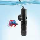 25W Mini Aquarium Heater Submersible Constant Temperature Fish Tank Betta Heater Free Thermometer Sticker Suitable for 1-6 Gallons Saltwater and Freshwater Tanks