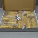 Set of 24 Waterproof Outdoor Flameless Candles, LED Candles with 4 Remote and Timer,(H 4" 5" 6" x D 2.2"),for Christmas,Halloween,Wedding,Festival