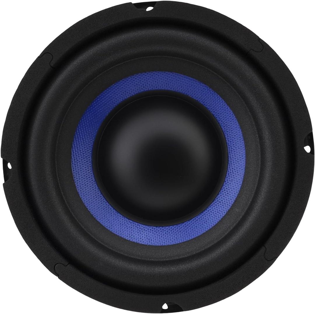 6.5 Inch Bass Loudspeaker Woofer Speaker, Wide Frequency Response Car Audio Stereo Speaker for Car Audio/Home Theaters, Blue