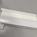 DEZ FURNISHINGS Cordless 1.5" Light Filtering Sidelight Cellular Shade, 9.5" W x 72" H, White