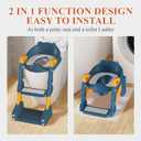 Potty Training Seat, Toddler Toilet Seat for Little Boys Girls, Potty Training Toilet with Urinals, Toddler Step Stool Ladder and Splash Guard