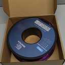 Geeetech TPU Filament 1.75mm, Shore 95A Flexible 3D Printer Filament with High Elasticity, 1KG (2.2lbs) Spool, Dimensional Accuracy 0.03mm, Fits Most FDM Printers (Clear Purple)