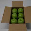 WangLaap 12 Pcs 3inch Green Fake Apples Decoration Artificial Apples Fake Fruits for Home Kitchen Decoration (Green)