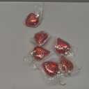 6 Pcs Valentine's Day Heart Glass Ornaments, 2 Style Antique Red Mercury Glass Heart Ornament, Romantic Love Hearts Shaped Baubles for Party Valentines Wedding Anniversary Christmas Tree Decor