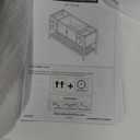 Alaterre Furniture Harrison 60" Bathroom Vanity Cabinet Base  Solid Pine Wood Freestanding Vanity with Soft-Close Drawers, Nickel Hardware and Adjustable Levelers  No Top Included (White)