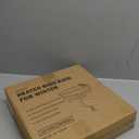 Lovppy Heated Bird Baths for Outdoors for Winter, 100W Heated Bird Bath Water Heater with Thermostatically Controlled, Heated Bird Bath for Deck Railing Outside Garden Patio Yard (Blue)