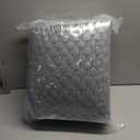 Dog Car Seat for Small/Medium Dogs, Memory Foam Dog Booster Seat, Travel Safety Per Car Seat with Washable Removable Cover, Storage Pockets, up to 35 lbs(BlackGray)