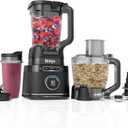 Ninja | All-in-One Blender and Food Processor | Best for Smoothies, Cookie Dough, Salsas, Cole Slaw and More | BlendSense Intelligence for Perfectly Smooth Results | 1800 Watt | Black | TB401