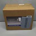 Kalium Wall Sconces Set of Two Modern Vanity Lights with Double Clear Glass Shade Brushed Nickel Indoor Farmhouse Wall Light for Bathroom Living Room Bedroom Hallway Bulb E26 Base (2PCS) (Silver)