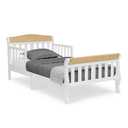 Delta Children Canton Toddler Bed, Bianca White/Natural