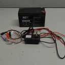 KBT 12V 12Ah Rechargeable Lithium-ion Replacement Battery with 12V Charger, Charging Cable, for Small UPS, LED Light Strip, Power Wheels, Ride On Car, Fish Finder, CCTV Camera, Built-in 10A BMS