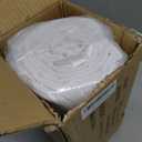 Madison Park Windom Down Alternative Blanket, Premium 3M Scotchgard Moisture Wicking Treatment, Lightweight and Soft Bed Cover For All Season, Satin Trim, White Full/Queen